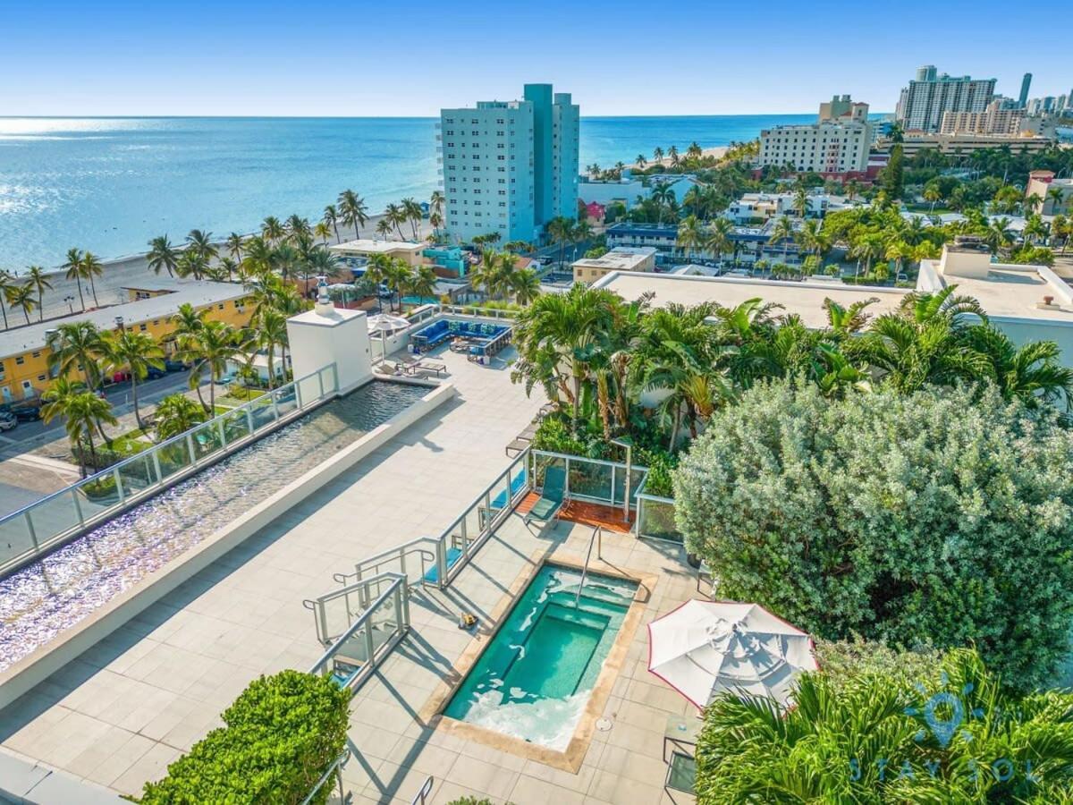 Best Stay - Rooftop Pool - Hollywood Beach Board - Walk 外观 照片